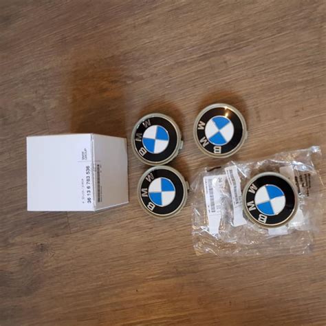 BMW Wheel Caps (Original)M wheels, Car Accessories on Carousell