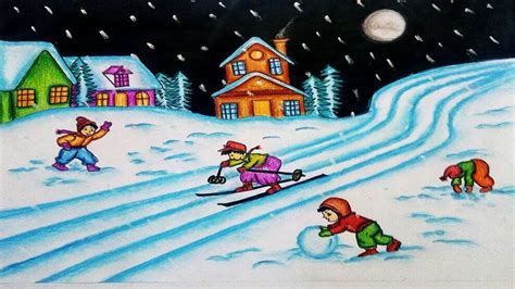 Winter Drawing Images at GetDrawings | Free download