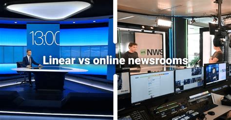 Linear vs online news studios: a comparison at VRT NWS | TinkerList