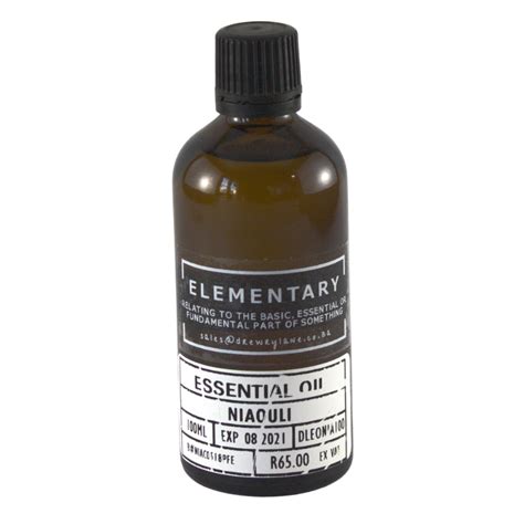 Niaouli Essential Oil Standardised – Elementary & Co Apothecary