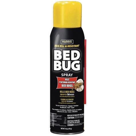 Harris Egg Kill and Resustant Bed Bug Spray 16 oz 16-oz Bed Bug Killer ...