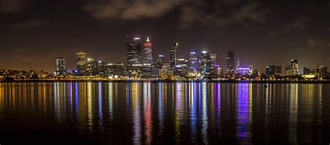 Perth Skyline from South Perth Foreshore : r/perth