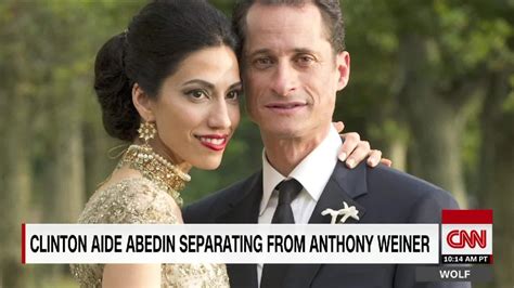 Huma Abedin separates from Anthony Weiner after new sexting scandal ...