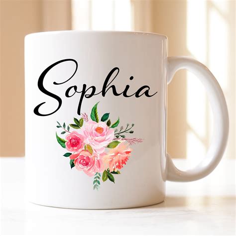 Personalized Name Coffee Mug Gifts for Women Girl Friend Mom | Etsy