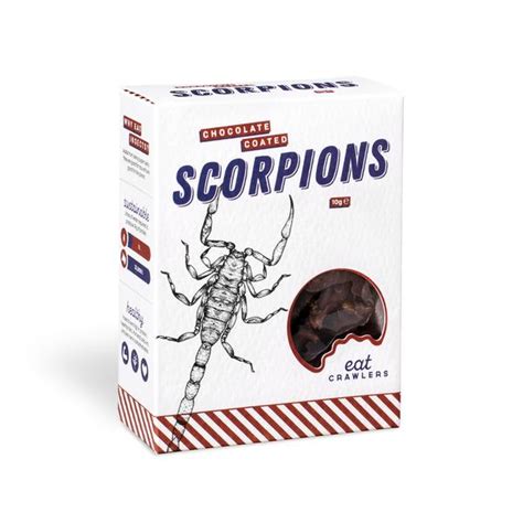 Chocolate Coated Scorpions 10g Box - Artist and Brands at The Vault NZ - NZ