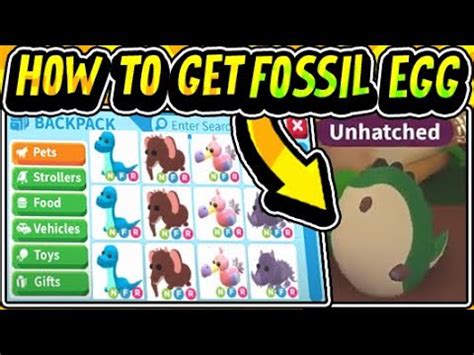 "HOW TO GET FOSSIL EGG FOR FREE IN ADOPT ME!!" Fossil Isle Update COUNTDOWN EVENT 2020 (Roblox ...