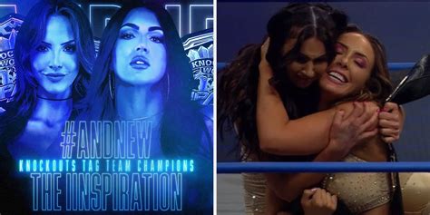 The IInspiration Wins Impact Knockouts Tag Team Championship On Debut