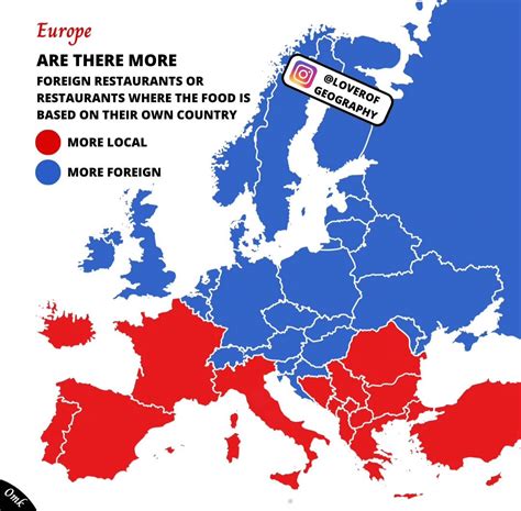 More local restaurants vs More foreign restaurants in European ...