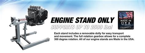 Heavy Duty Engine Stands - Engine Stands for Diesel Engines