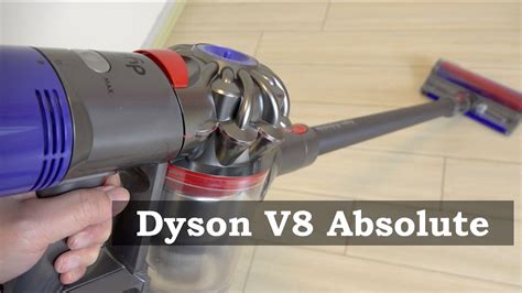 Dyson V8 Absolute Vacuum Review - The No.1 Cordless Vacuum? - YouTube