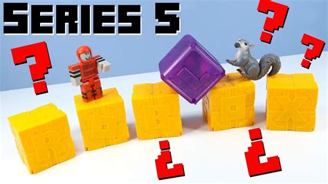 ROBLOX Toys Series 5 Mystery Boxes Yellow Crates Unboxing Review - YouTube