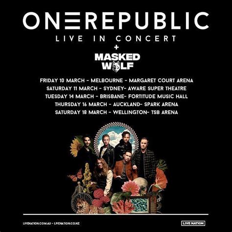 OneRepublic Australia and New Zealand Tour 2023: Tickets, presale ...