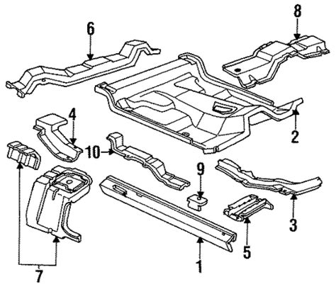 Floor - Cab for 1994 Ford Ranger