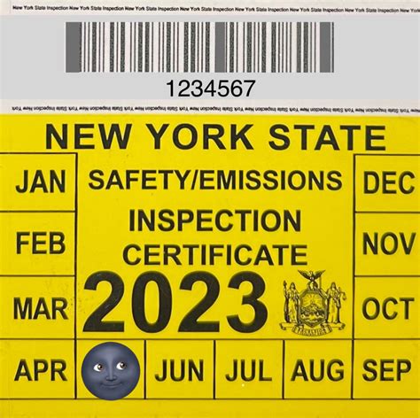 Ny Motorcycle Inspection Sticker Color | Reviewmotors.co