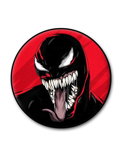 Venom Red and Black Popgrip | ShopperShine