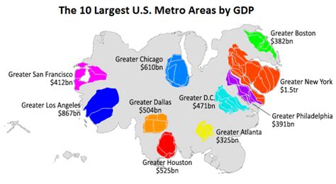 This map will change the way you see the US economy | World Economic Forum