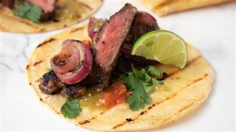 Arrachera (Marinated Skirt Steak) Tacos Recipe