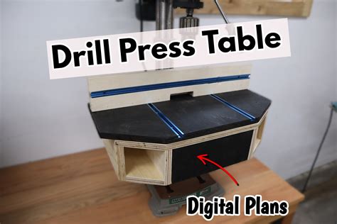 Drill Press Table Digital Plans - Etsy