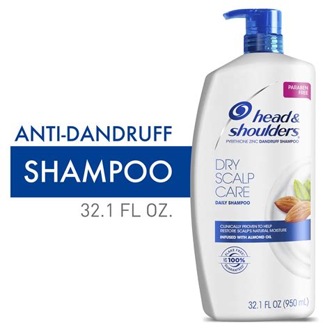 Head and Shoulders Dandruff Shampoo, Dry Scalp Care, 32.1 Fl Oz - Walmart.com - Walmart.com