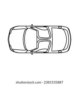 Car Vector Car Icon Car 2d Stock Vector (Royalty Free) 2381535887 ...