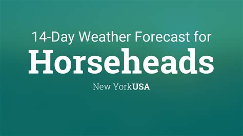 Horseheads, New York, USA 14 day weather forecast