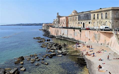 Ortygia Island, Sicily, seen from the land - Sue Travels