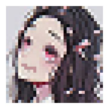 32x32 Demon slayer Nezuko | Pixel Art Maker