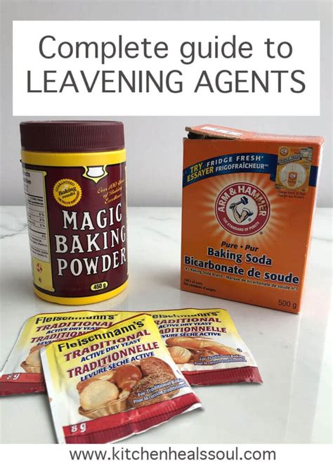 The complete guide to leavening agents and chemical leaveners - The Bake School