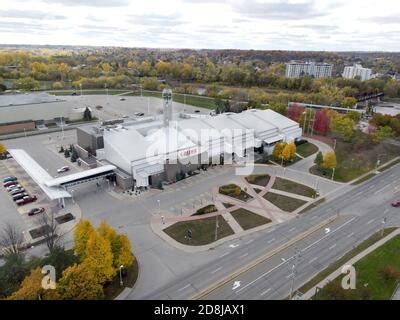 An aerial view of the downtown of Brantford, Ontario, Canada Stock Photo - Alamy