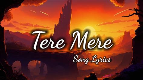 Tere Mere Beech Mein Lyrics | Lyrics By Bollywood Song - YouTube