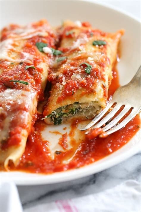 Homemade Manicotti Recipe | Skinnytaste