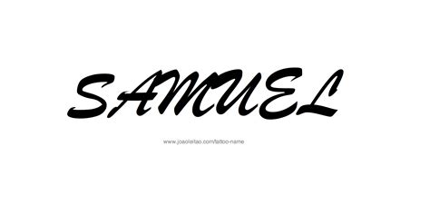 Samuel Name Tattoo Designs