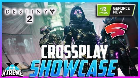 Destiny 2 Crossplay Setup and Gameplay Stadia and GeForce NOW - YouTube