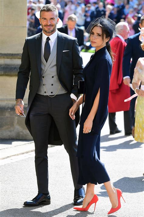 David Beckham Attended the Royal Wedding Wearing Kim Jones's First Dior ...