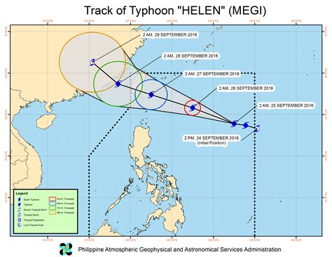 PAGASA: Typhoon “Helen” maintains track towards Batanes - Philippines Report