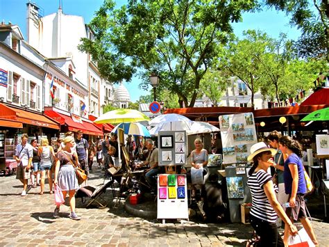 Montmartre Artists Square | FRANCE-BEEN THERE, LOVED THAT | Pinterest | Squares, Artists and The ...