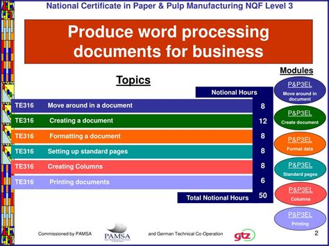 PPT - Produce word processing documents for business PowerPoint ...