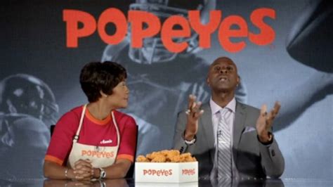 Popeyes Commercial 2017 Jerry Rice Classic Cajun Wings Football Chat - YouTube