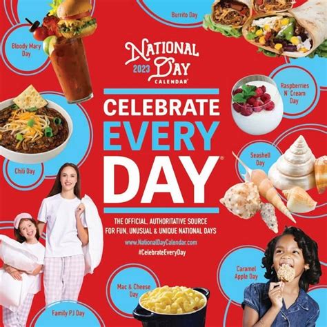 The 2023 Official Celebrate Every Day® National Day, 58% OFF