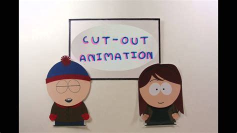 cut-out paper stop motion - YouTube