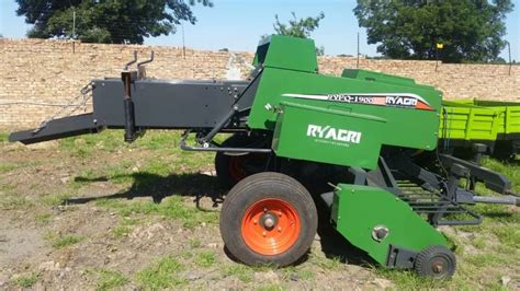 Good price mini square hay baler machine, View square baler, Runyuan ...