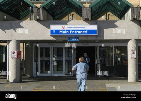 Langley Memorial Hospital B.C. Canada Stock Photo - Alamy