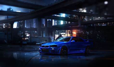 Nissan Blue Gtr Wallpaper,HD Cars Wallpapers,4k Wallpapers,Images,Backgrounds,Photos and Pictures