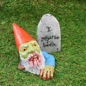 Zombie Gnomes: Graves of the Garden Gnomes - Etsy