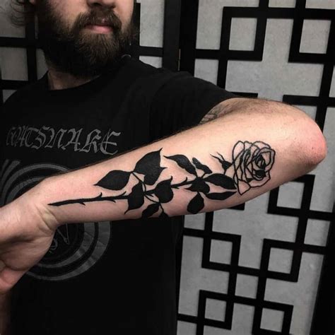 29 Best Rose Tattoos for Men - Unique Design Ideas - ZestVine - 2024