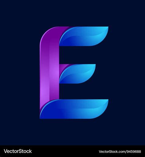 E Letter Design