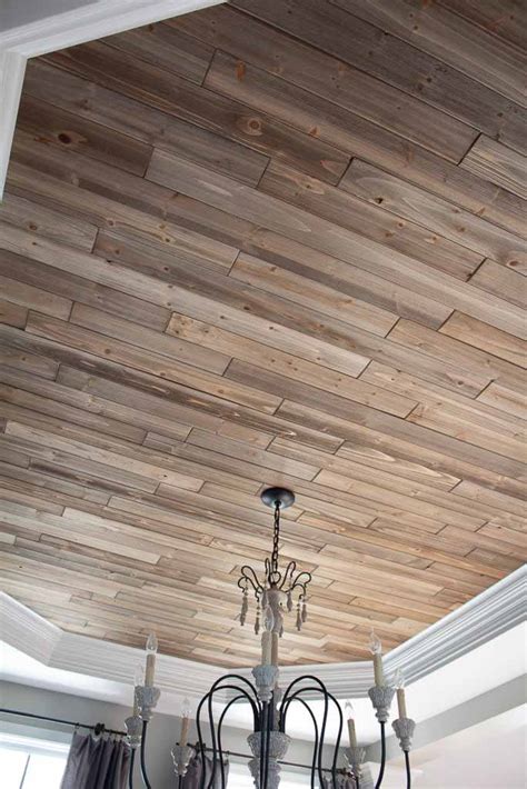 Easy DIY Rustic Planked Ceiling| The Lived-in Look