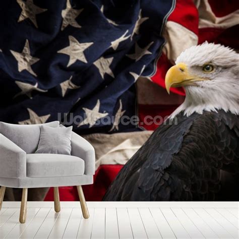 Majestic American Eagle Wallpaper | Wallsauce UK