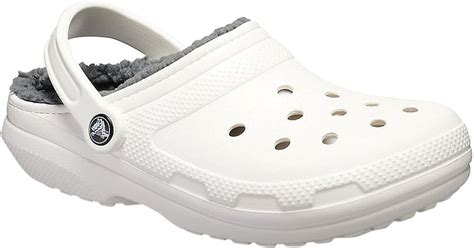 Lyst - Crocs™ Classic Lined Clog in White