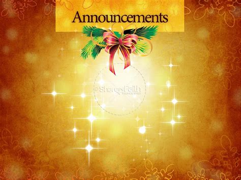 Christ in Christmas PowerPoint Template | Clover Media